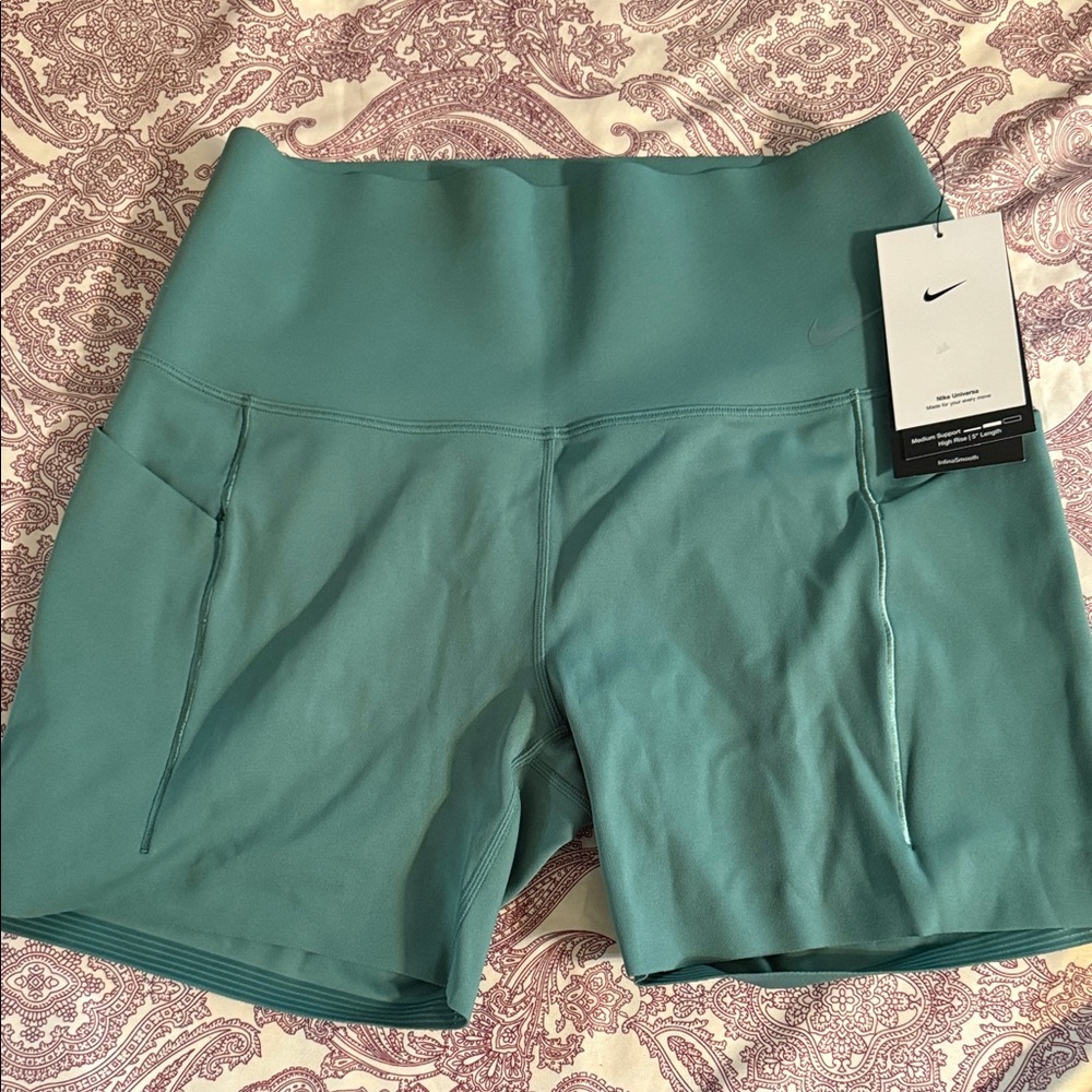 Nike Women's Aqua Athletic Shorts